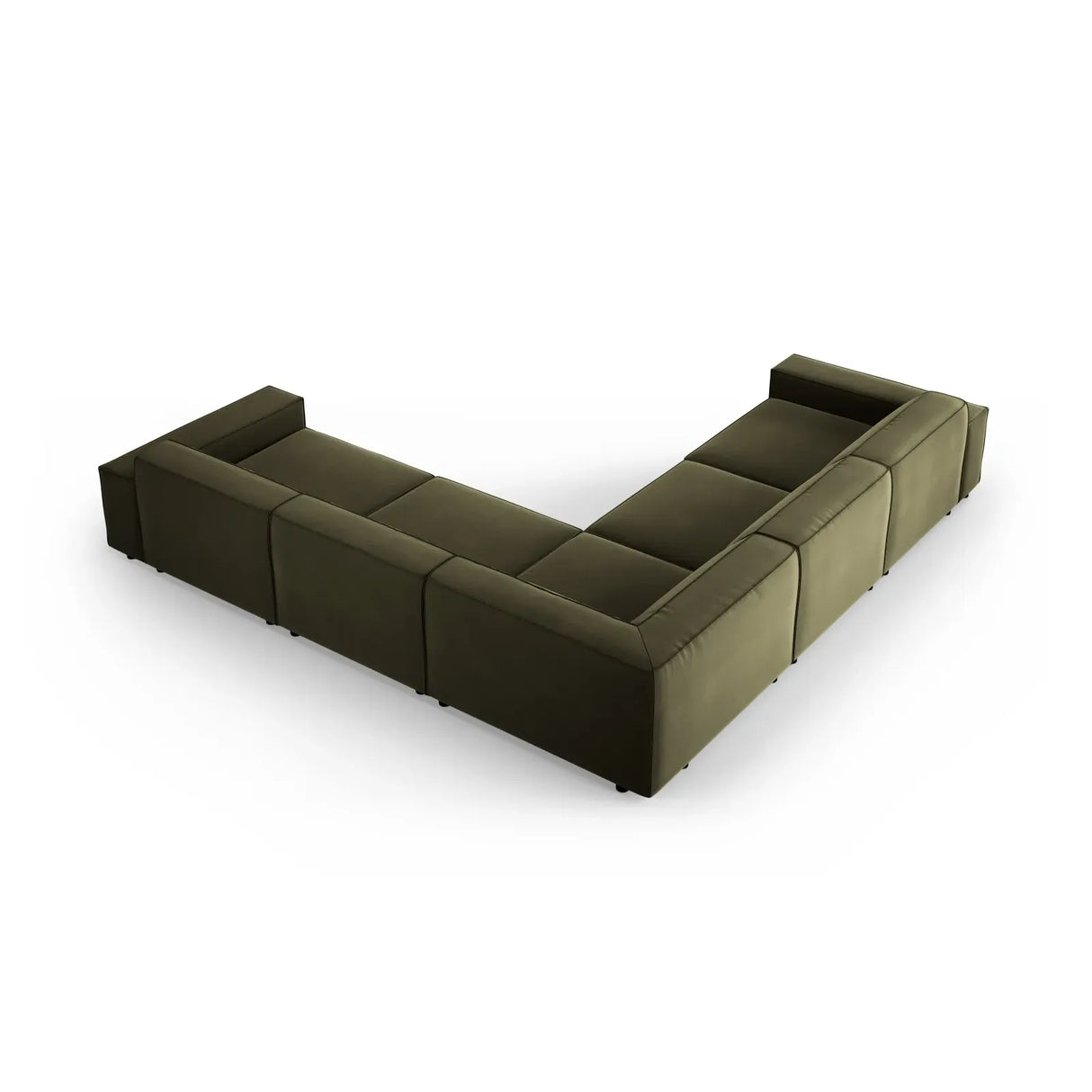 Jodie 5-Sitzer Ecksofa symmetrisch, 287x287 cm - ZEN ZONE Furniture