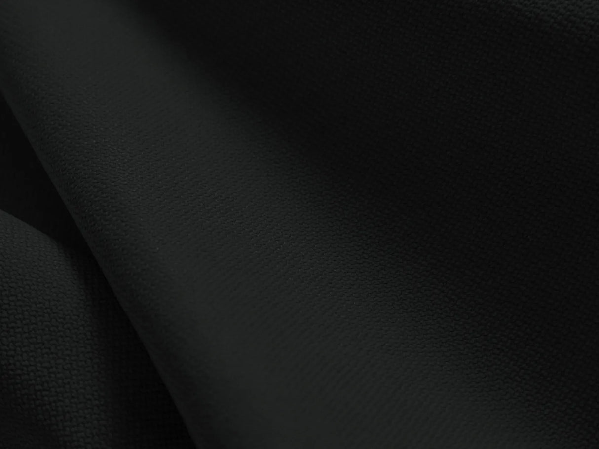 Jodie 7-Sitzer Panorama-Sofa Links 364 cm aus Strukturierter Stoff (Meg368) in Schwarz – Bild 2