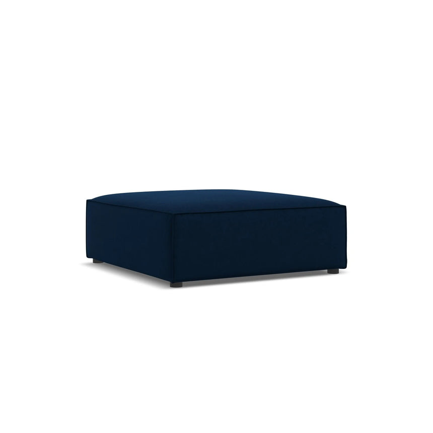 Jodie Pouf aus Samt (Blu86) in Königsblau, 102x80 cm – Bild 2