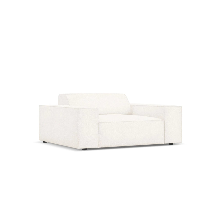 Jodie Sessel aus Boucle (AscNATA) in Beige, 124x102 cm – Bild 3