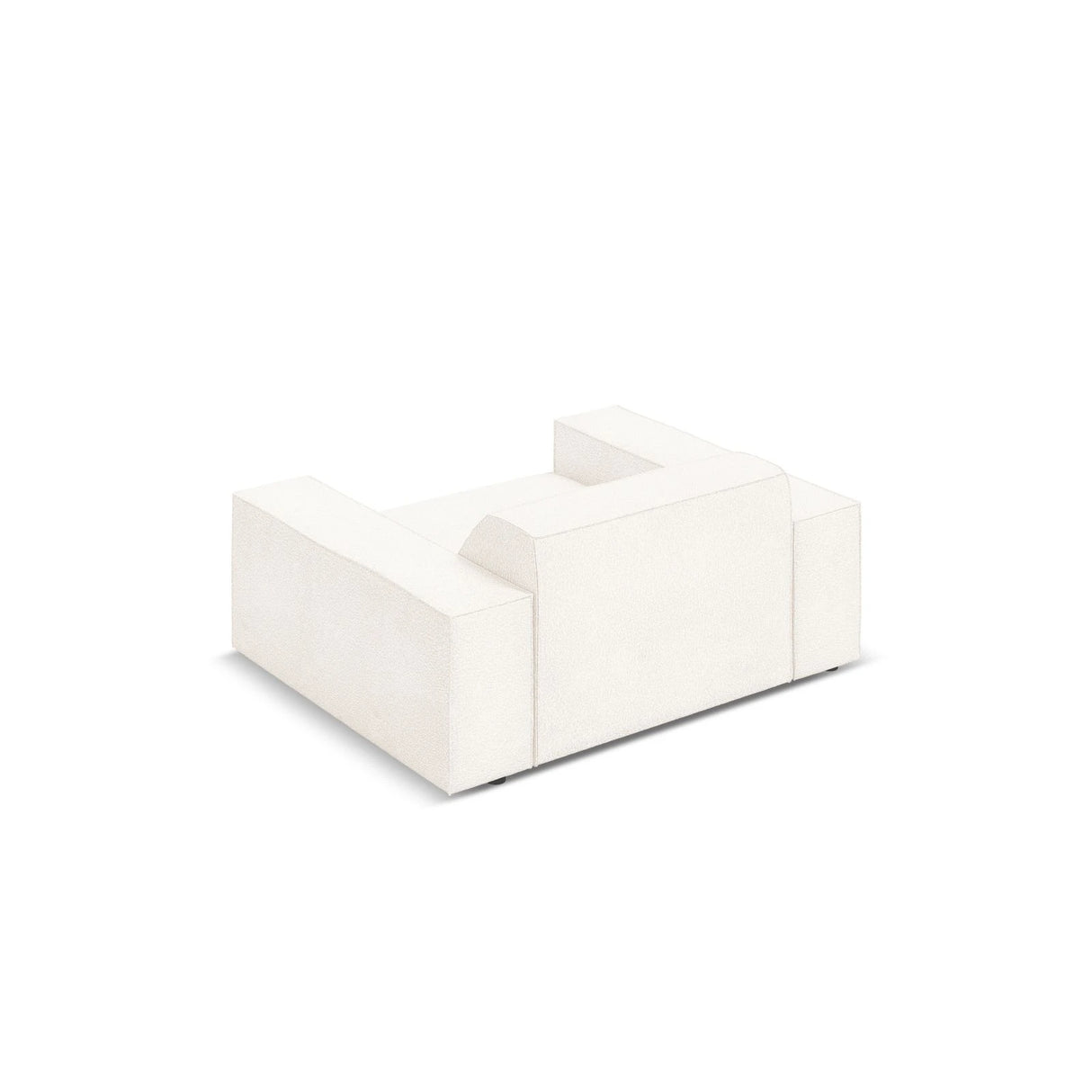 Jodie Sessel aus Boucle (AscNATA) in Beige, 124x102 cm – Bild 5