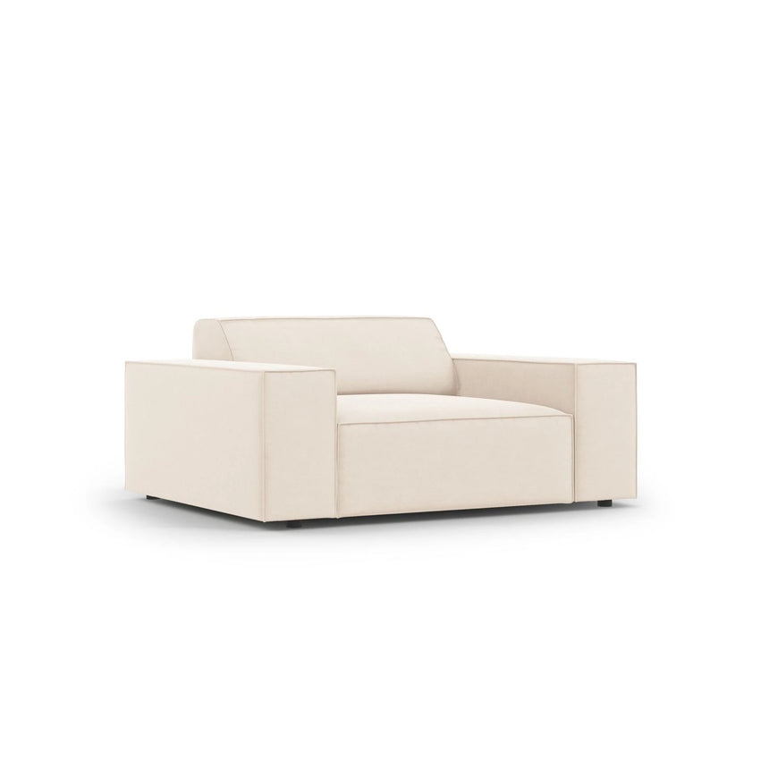 Jodie Sessel aus Samt oder Strukturstoff, 124x102 cm – Bild 3