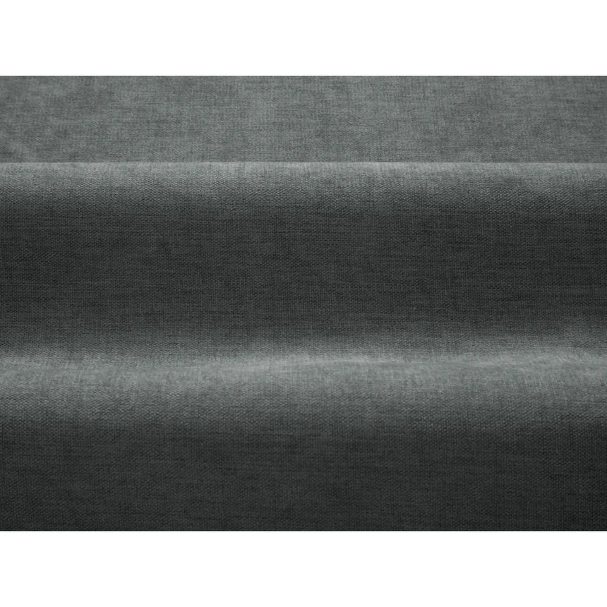 Jolene Bett mit Kopfteil und Stauraum, aus Strukturierter Stoff (Wind 89) in Dunkelgrau, 200x200 cm – Bild 8
