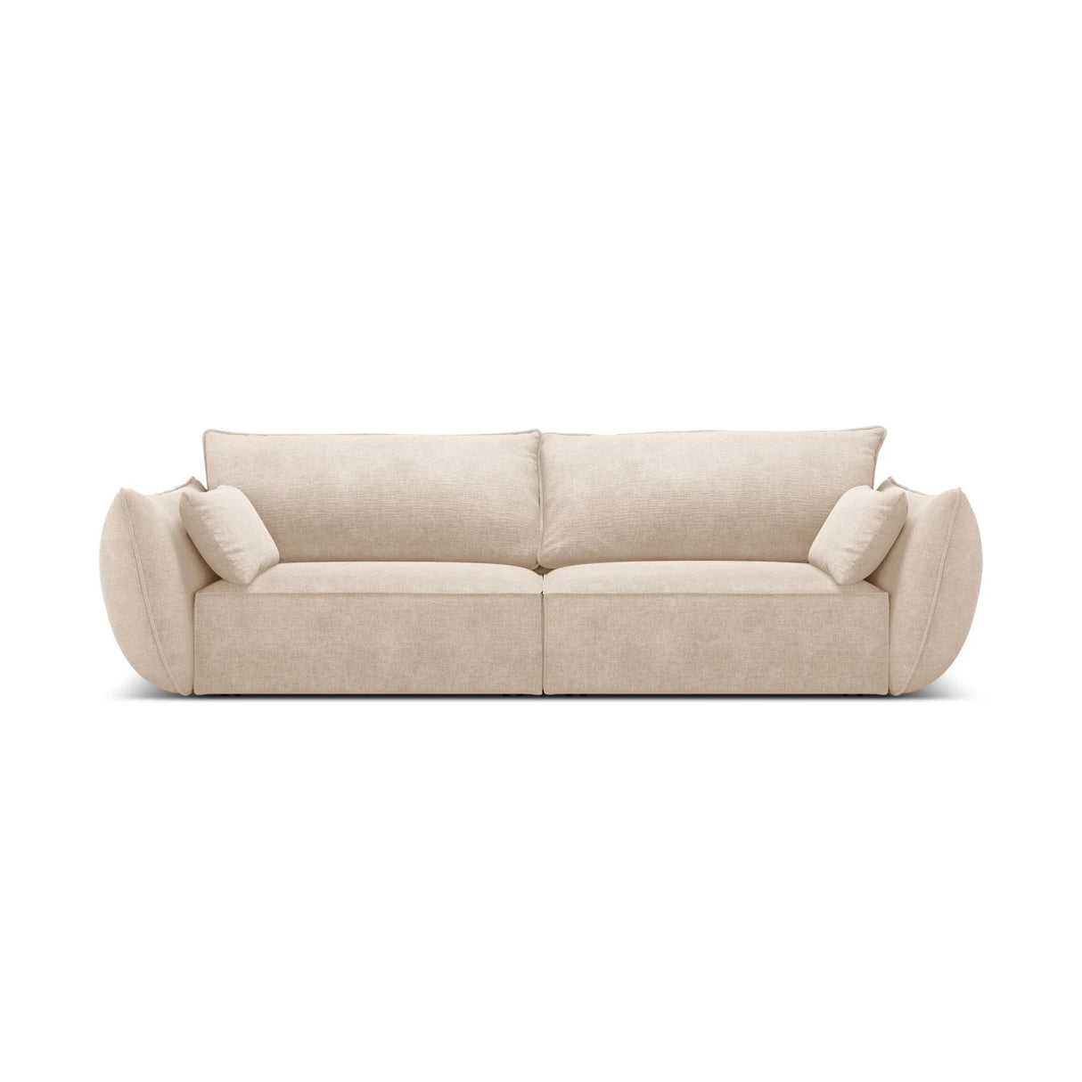 Kaelle 3-Sitzer Sofa mit Bezug aus Chenille (OTH 08) in Beige, 208x110 cm – Bild 1