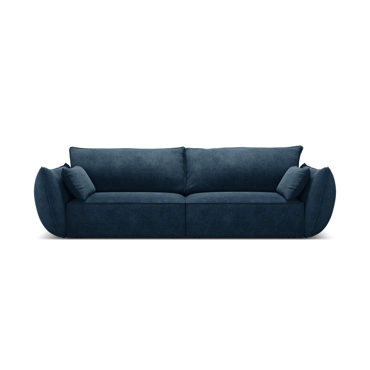 Kaelle 3-Sitzer Sofa mit Bezug aus Chenille (OTH 78) in Königsblau, 208x110 cm – Bild 1