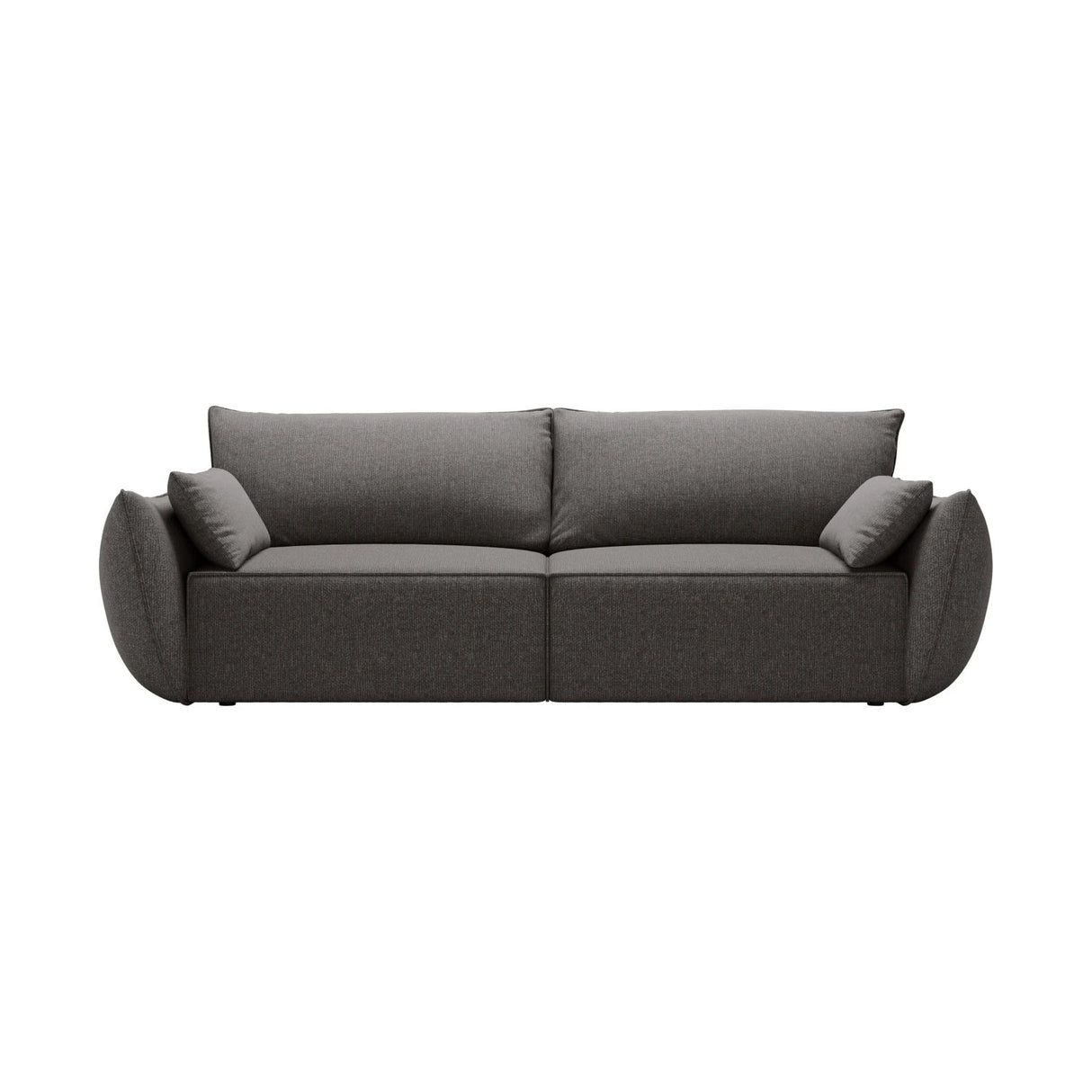 Kaelle 3-Sitzer Sofa mit Schlaffunktion, mit Bezug aus Chenille (Haga16) in Grau, 244x97 cm – Bild 1