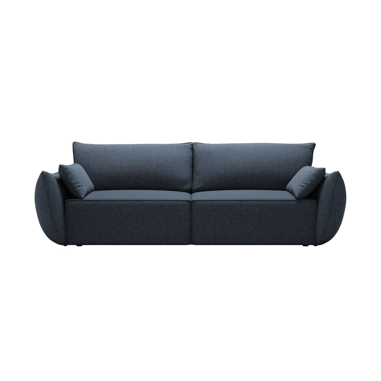 Kaelle 3-Sitzer Sofa mit Schlaffunktion, mit Bezug aus Chenille (Haga86) in Königsblau, 244x97 cm – Bild 1
