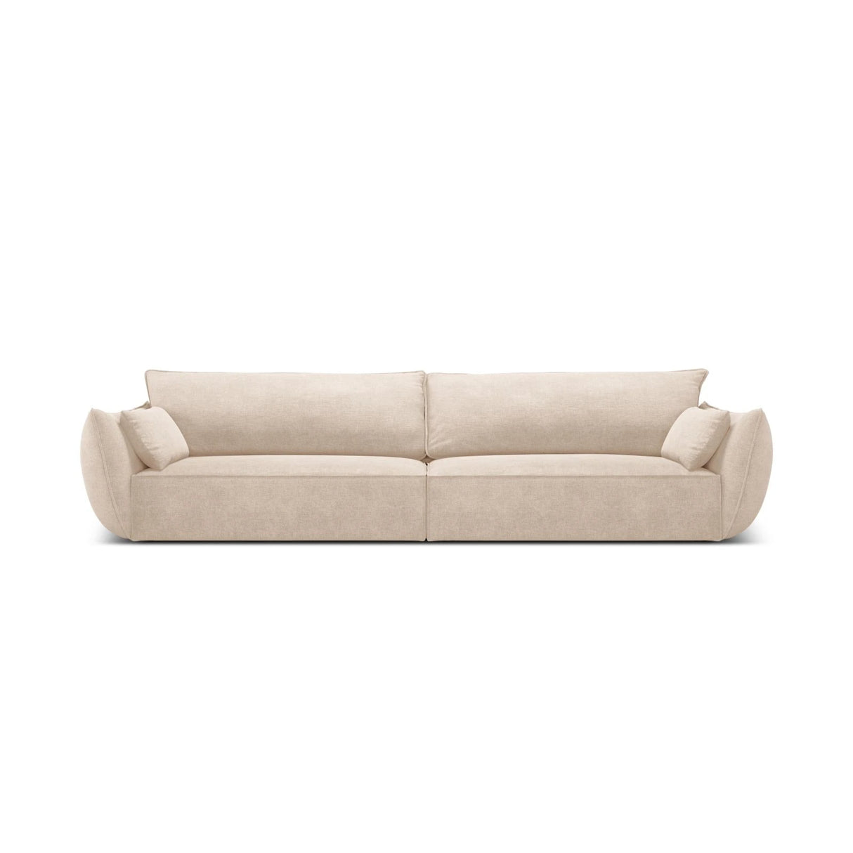 Kaelle 4-Sitzer Sofa mit Bezug aus Chenille (OTH 08) in Beige, 248x110 cm – Bild 1