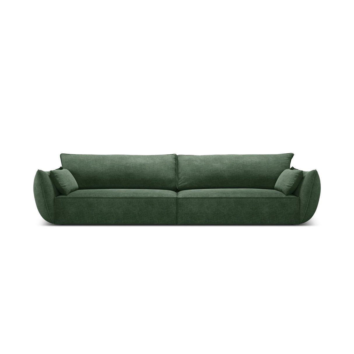 Kaelle 4-Sitzer Sofa mit Bezug aus Chenille (OTH 39) in Flaschengrün, 248x110 cm – Bild 1