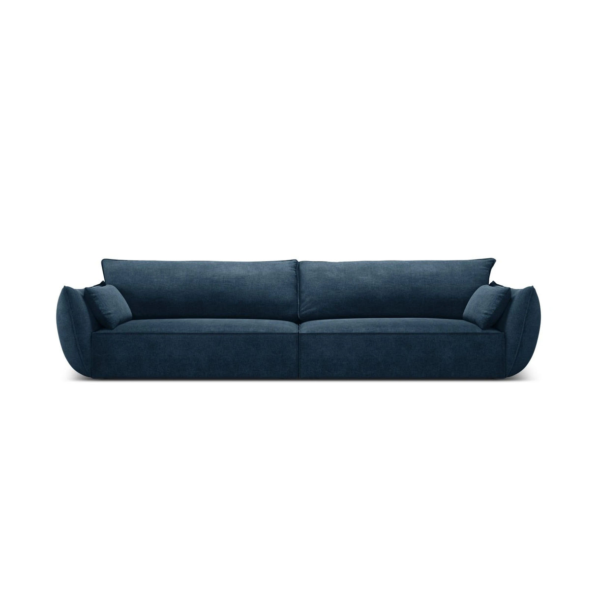 Kaelle 4-Sitzer Sofa mit Bezug aus Chenille (OTH 78) in Königsblau, 248x110 cm – Bild 1