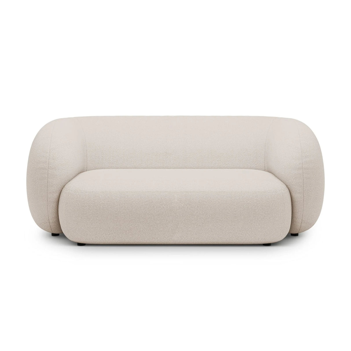 Kate 2-Sitzer Sofa aus Boucle (Baloo 2074) in Beige, 183x99 cm – Bild 1