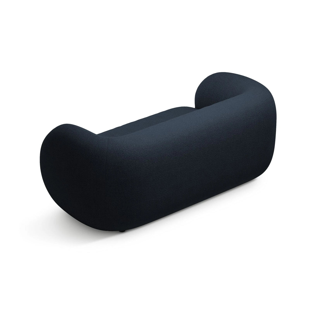 Kate 2-Sitzer Sofa aus Boucle (Baloo 2088) in Dunkelblau, 183x99 cm – Bild 3