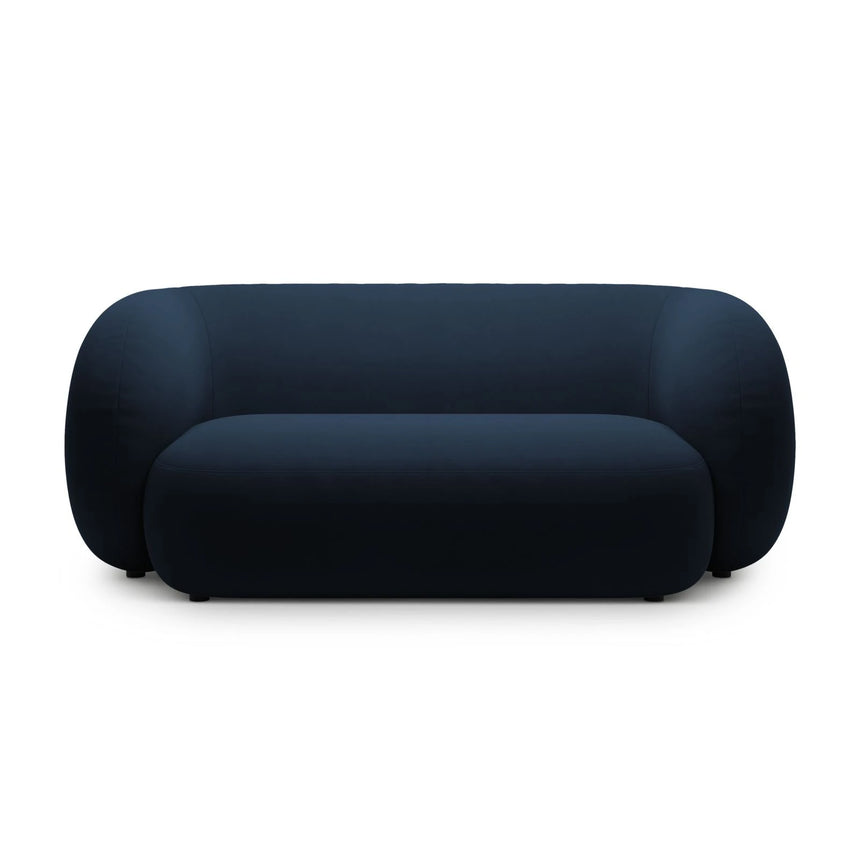 Kate 2-Sitzer Sofa aus Samt (Salvador 05) in Königsblau, 183x99 cm – Bild 1