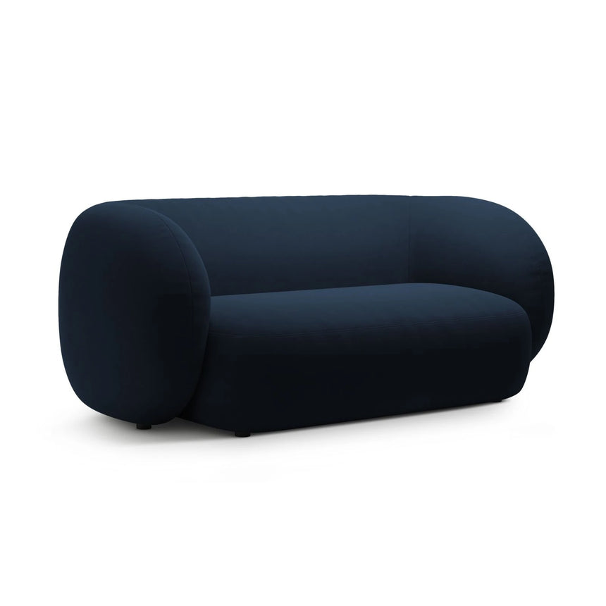 Kate 2-Sitzer Sofa aus Samt (Salvador 05) in Königsblau, 183x99 cm – Bild 2
