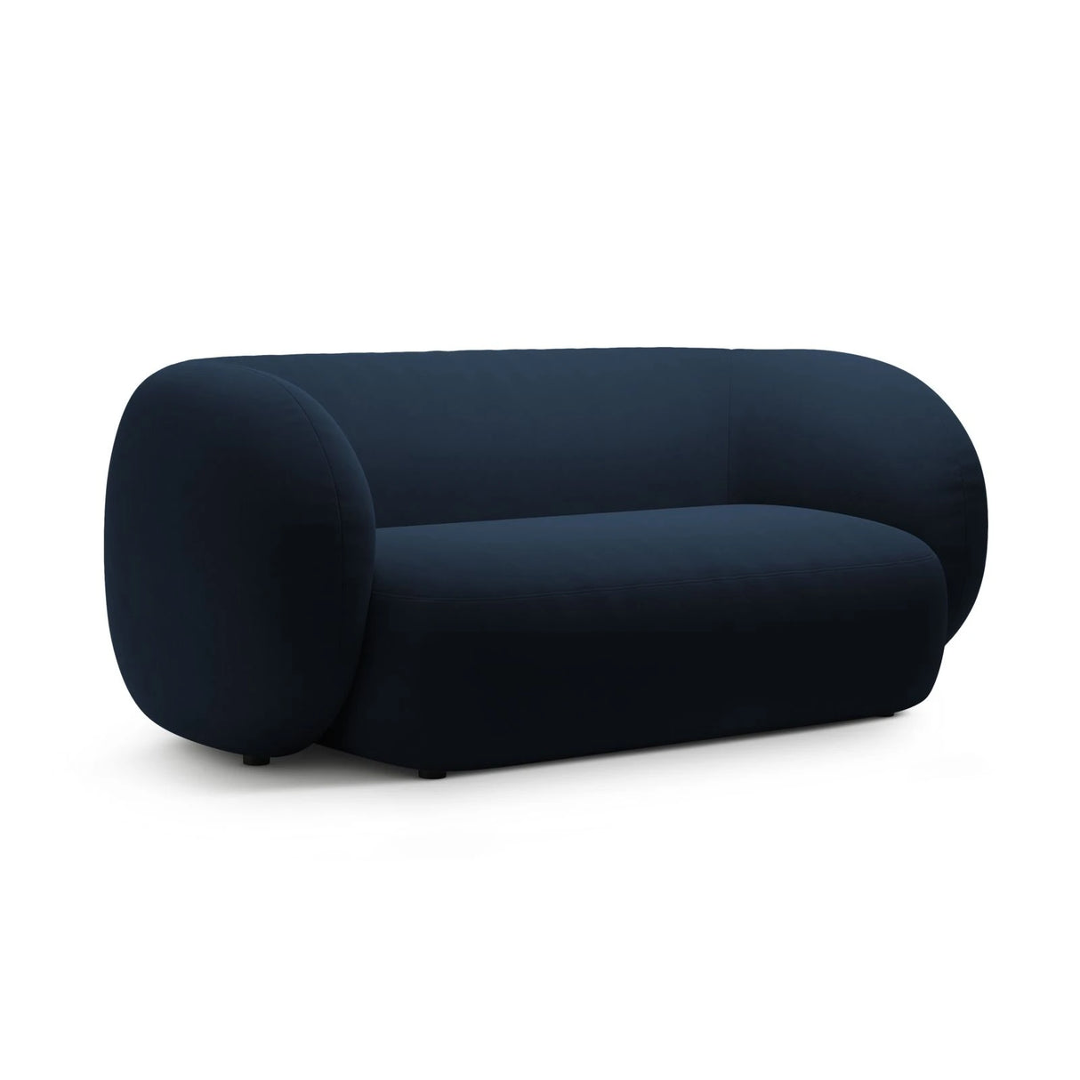 Kate 2-Sitzer Sofa aus Samt (Salvador 05) in Königsblau, 183x99 cm – Bild 2