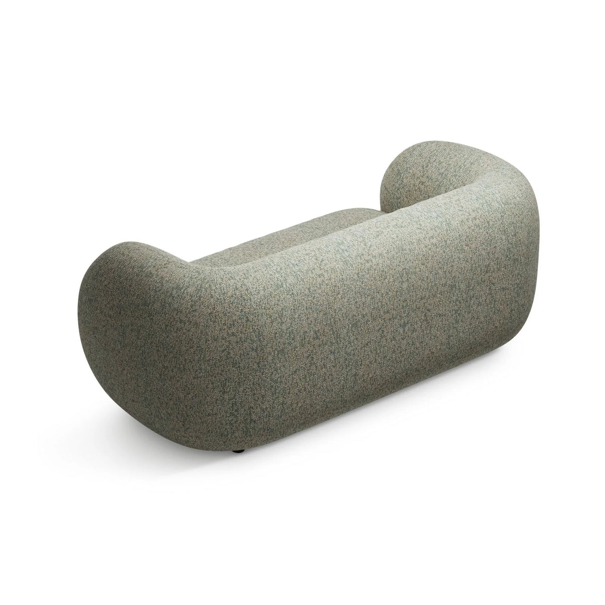 Kate 2-Sitzer Sofa aus Strukturierter Stoff (Puente 33) in Moss Green Melange, 183x99 cm – Bild 3