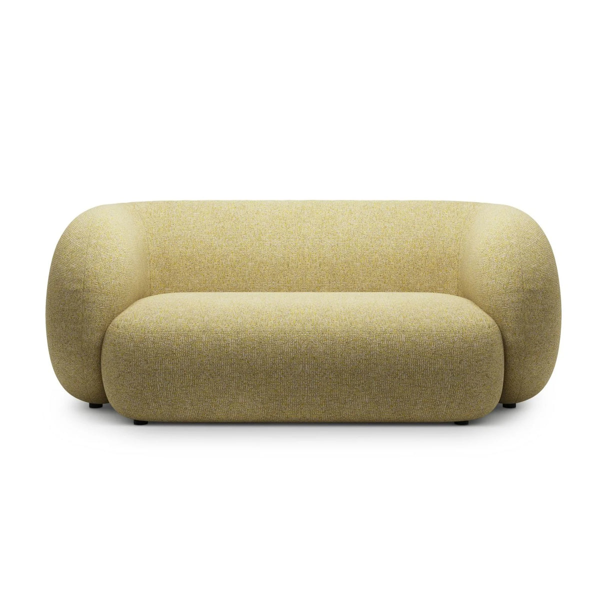 Kate 2-Sitzer Sofa aus Strukturierter Stoff (Puente 41) in Sonnenblume melange, 183x99 cm – Bild 1