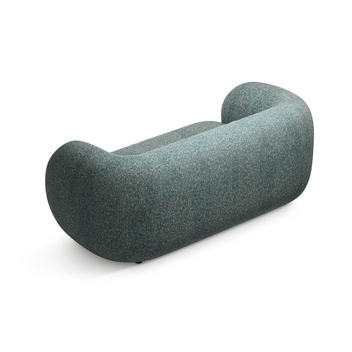 Kate 2-Sitzer Sofa aus Strukturierter Stoff (Puente 73) in Blaue melange, 183x99 cm – Bild 3