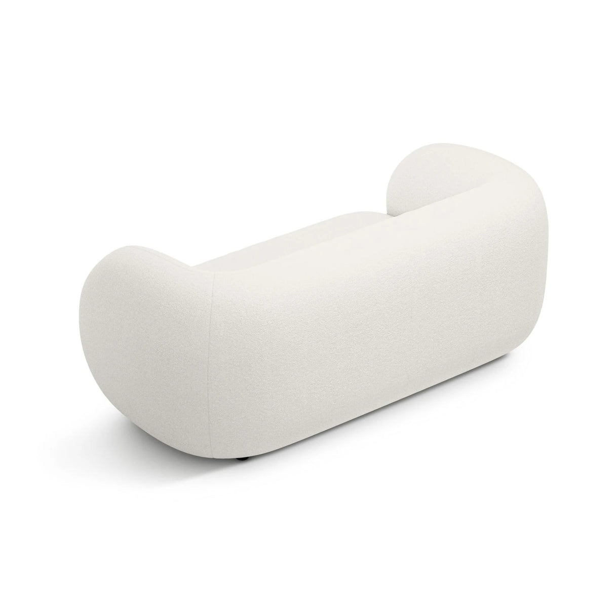 Kate 2-Sitzer Sofa in Samt, Strukturstoff oder Boucle, 183x99 cm – Bild 3