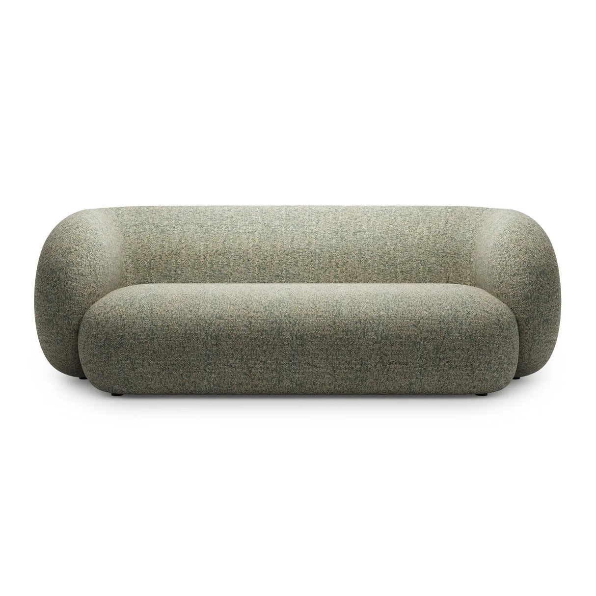 Kate 3-Sitzer Sofa mit Bezug aus Strukturierter Stoff (Puente 33) in Moss Green Melange, 213x99 cm – Bild 1