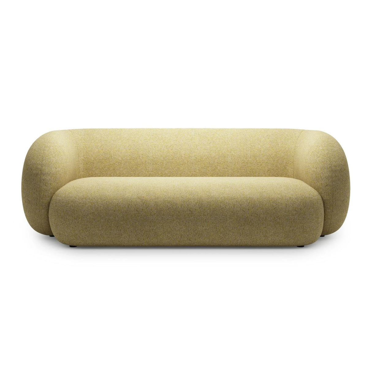 Kate 3-Sitzer Sofa mit Bezug aus Strukturierter Stoff (Puente 41) in Sonnenblume melange, 213x99 cm – Bild 1