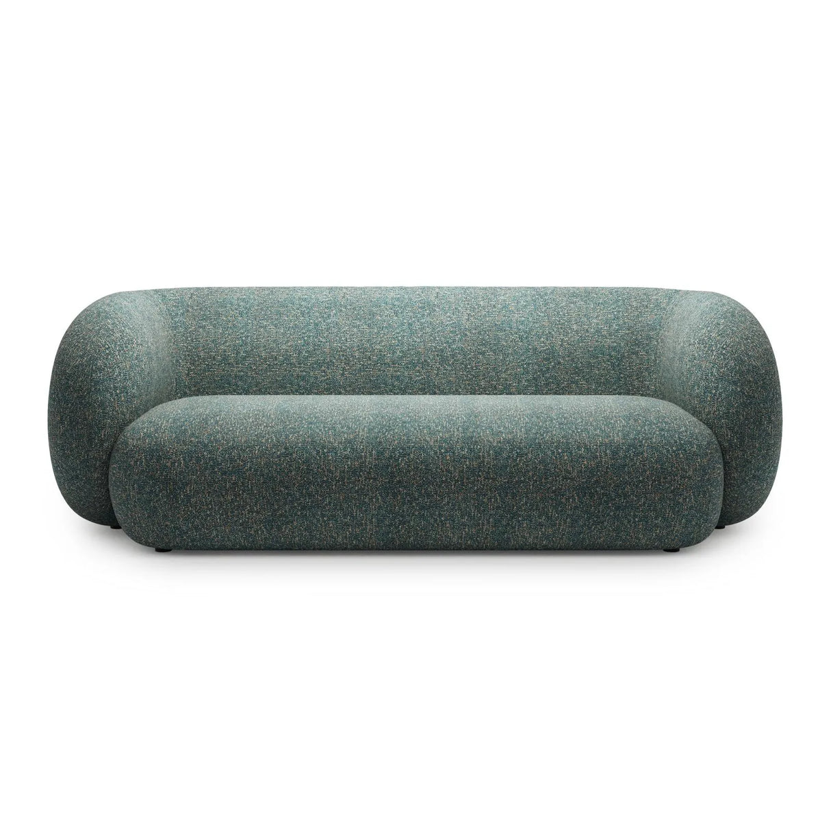 Kate 3-Sitzer Sofa mit Bezug aus Strukturierter Stoff (Puente 73) in Blaue melange, 213x99 cm – Bild 1