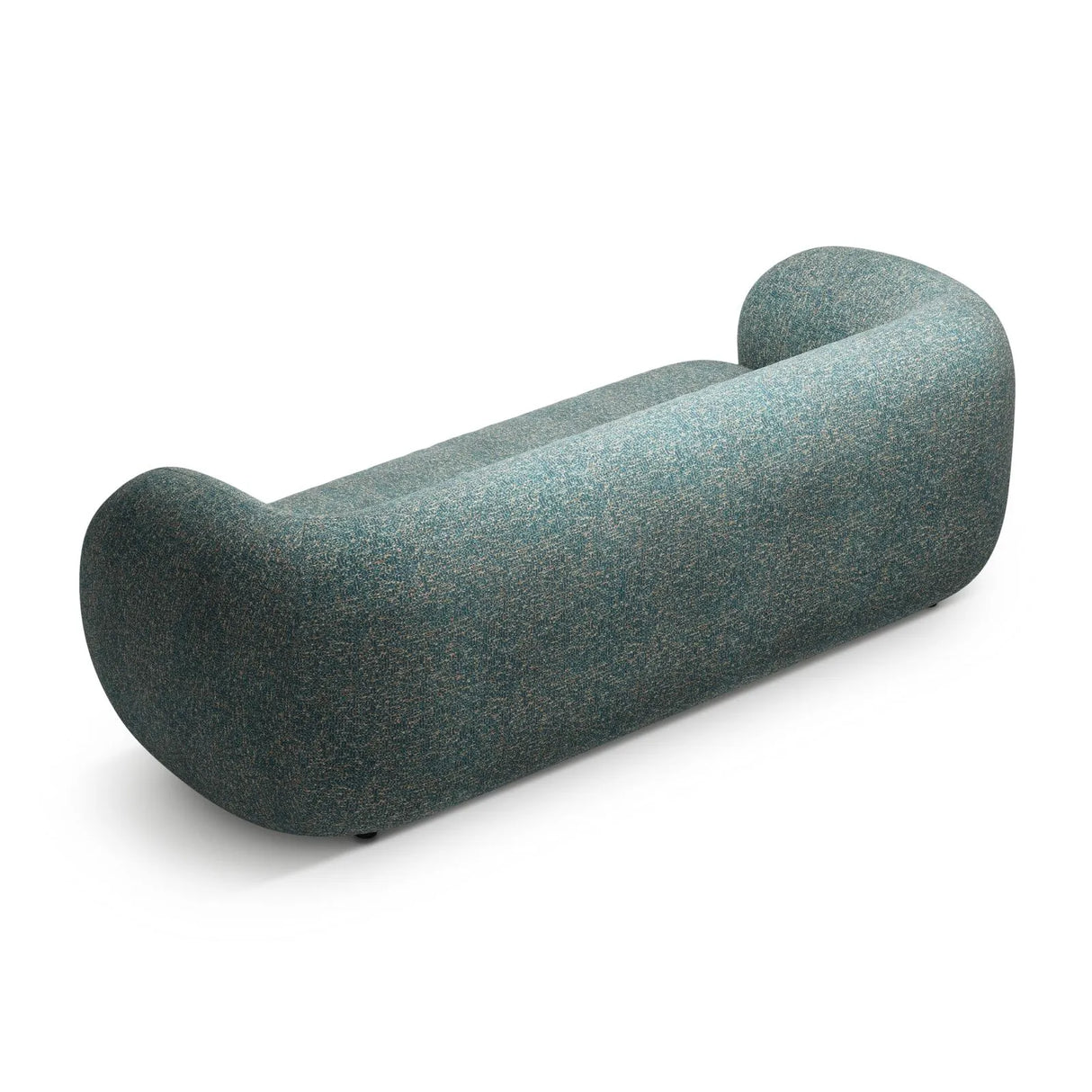 Kate 3-Sitzer Sofa mit Bezug aus Strukturierter Stoff (Puente 73) in Blaue melange, 213x99 cm – Bild 3