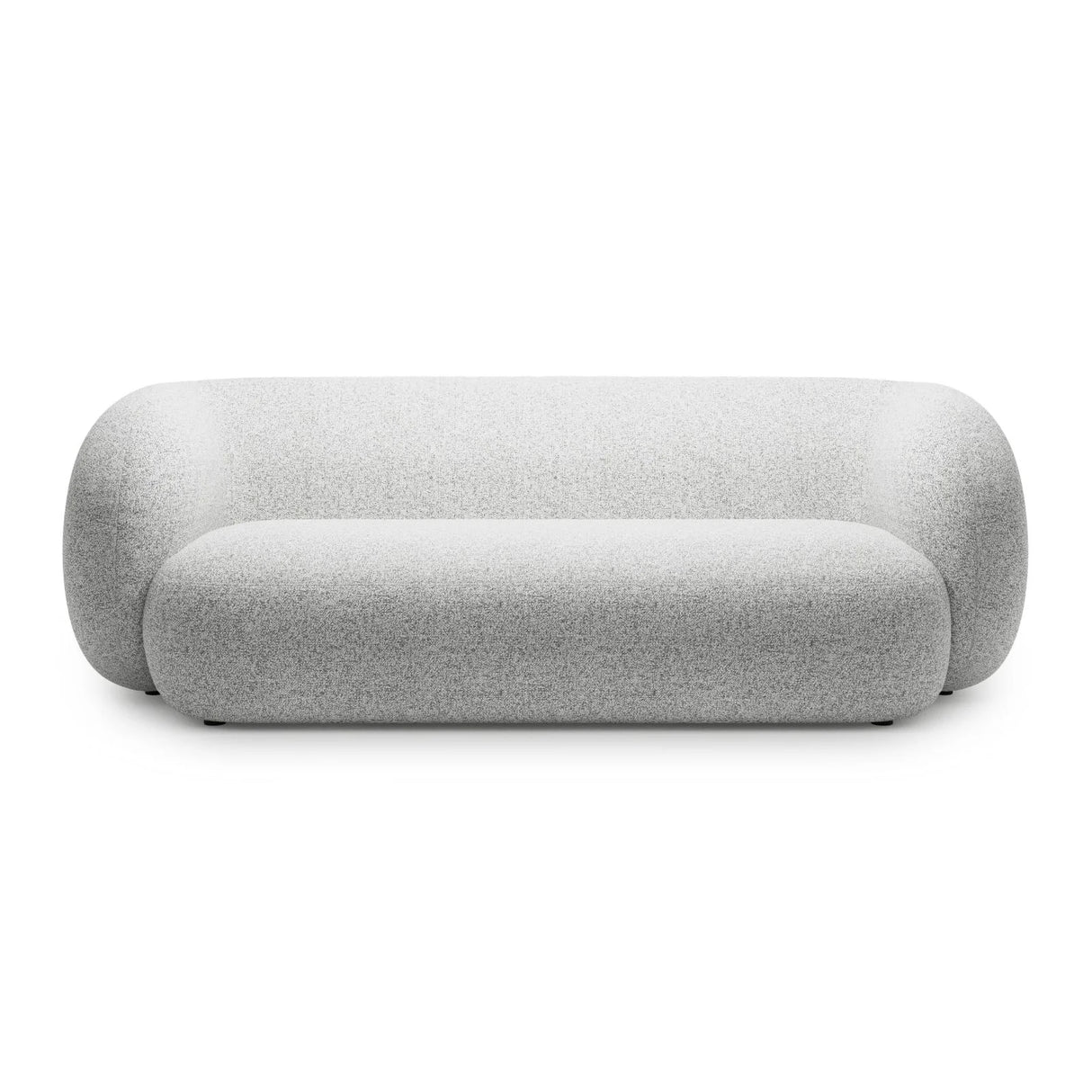 Kate 3-Sitzer Sofa mit Bezug aus Strukturierter Stoff (Puente 80) in Hellgrau melange, 213x99 cm – Bild 1