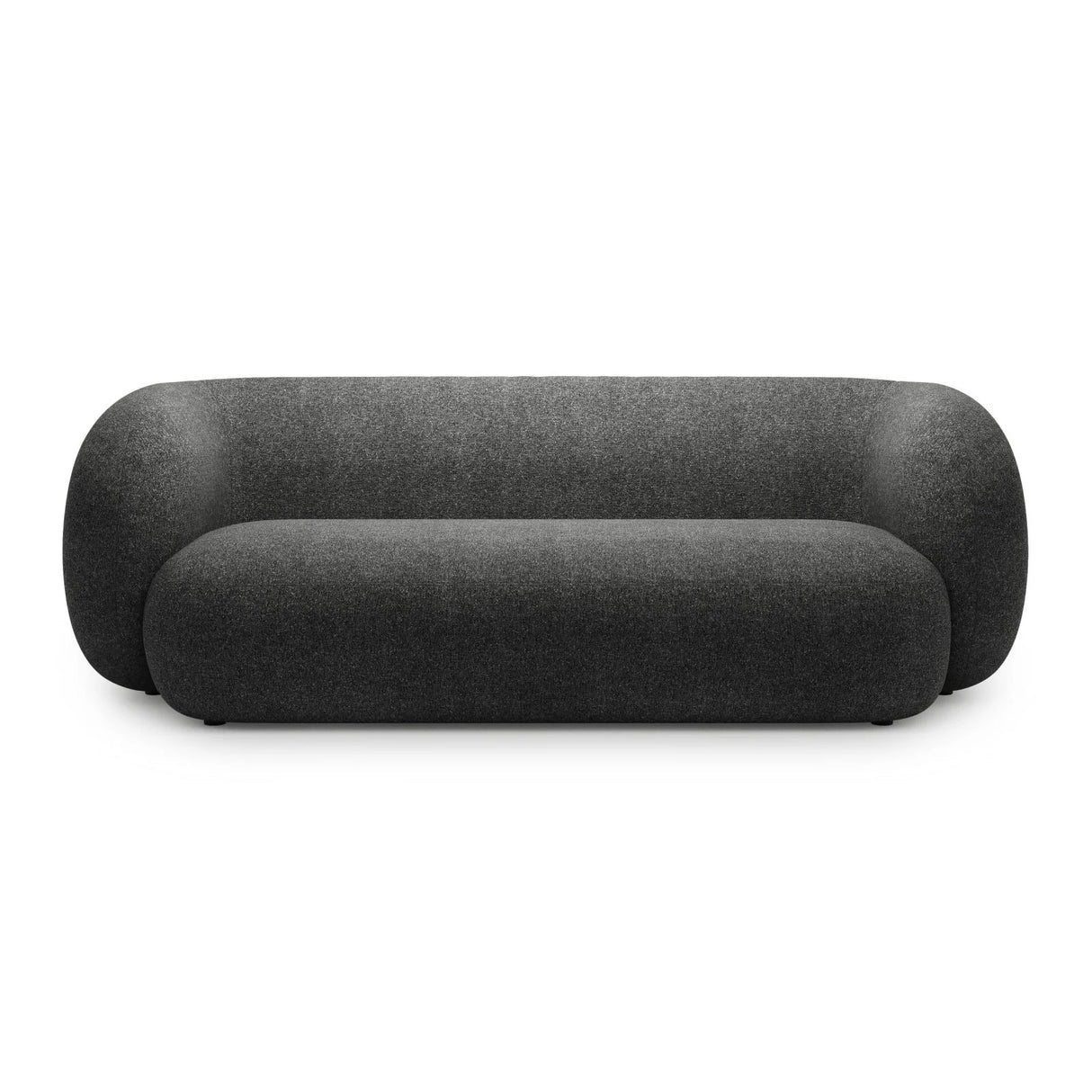 Kate 3-Sitzer Sofa mit Bezug aus Strukturierter Stoff (Puente 94) in Dunkelgrau melange, 213x99 cm – Bild 1