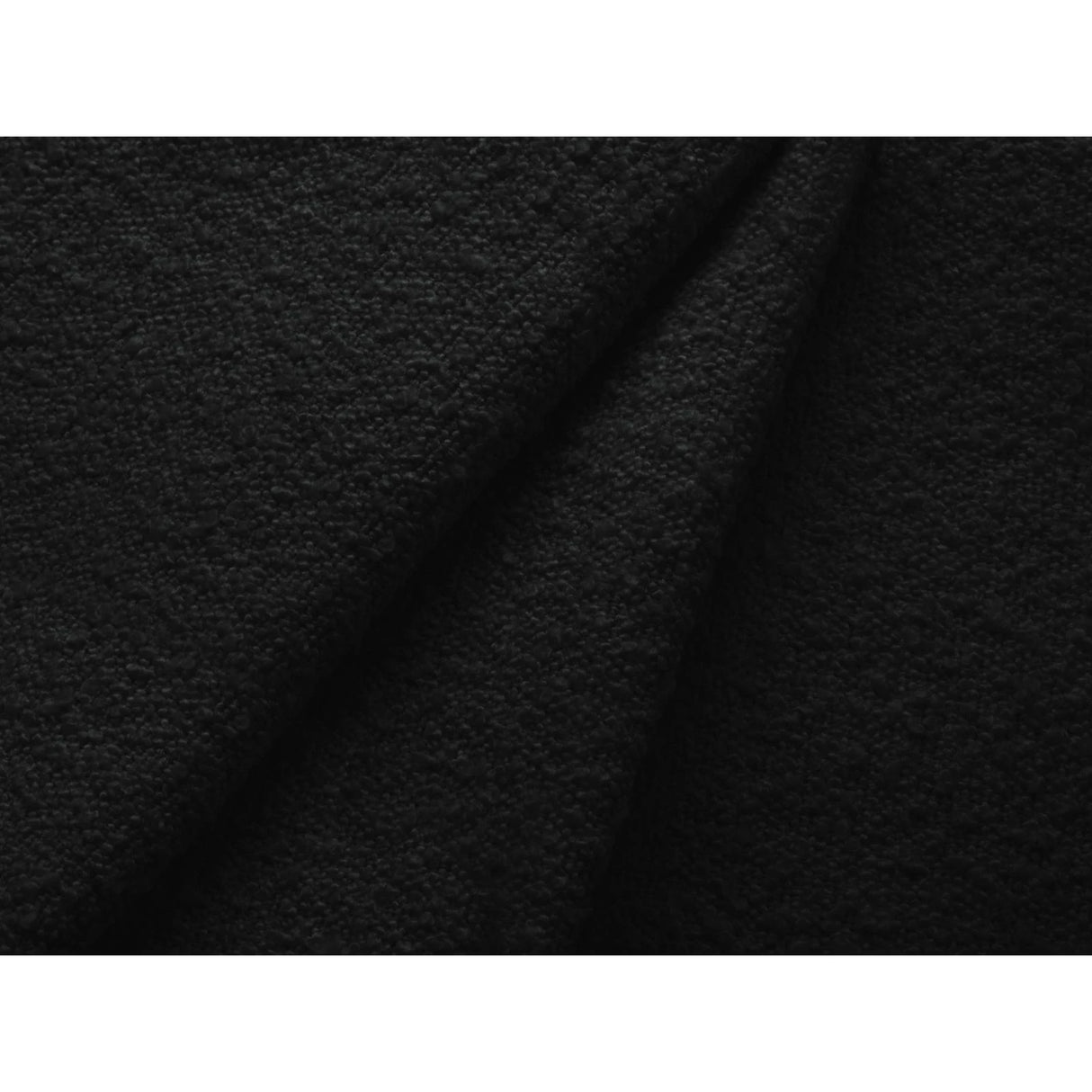 Kate 4-Sitzer Sofa mit Bezug aus Boucle (Baloo 2082) in Schwarz, 243x99 cm – Bild 4