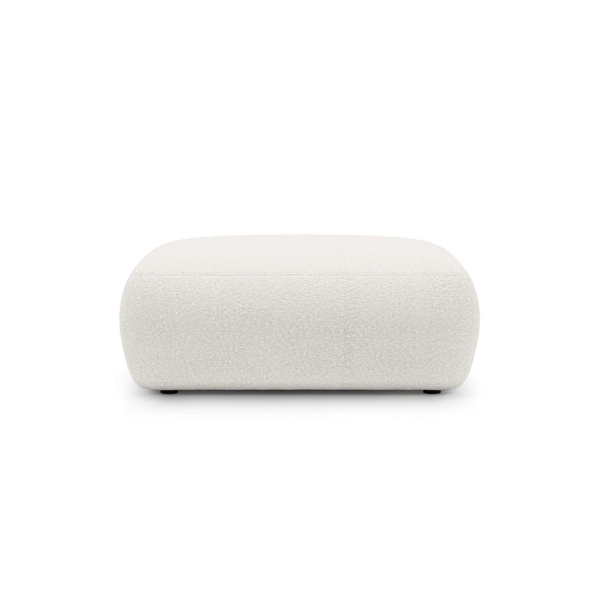 Kate Pouf rechteckig, mit Bezug aus Samt, Strukturstoff oder Boucle, 99x60 cm – Bild 1