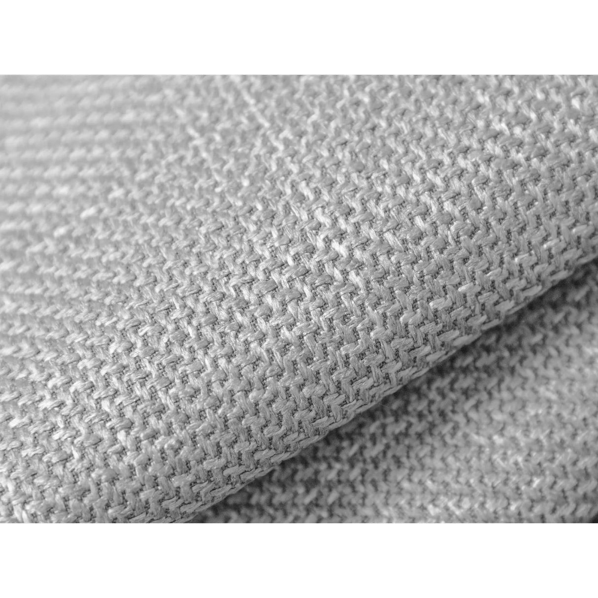 Kendal 3-Sitzer Sofa mit Bezug aus Strukturierter Stoff (Ota9) in Hellgrau, 222x103 cm – Bild 6