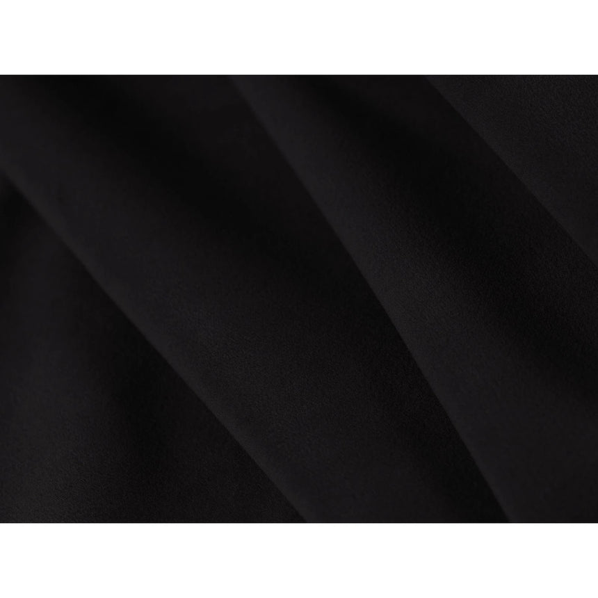 Kendal 4-Sitzer Ecksofa Links, mit Bezug aus Samt (Ma2219) in Schwarz, 256x173 cm – Bild 6