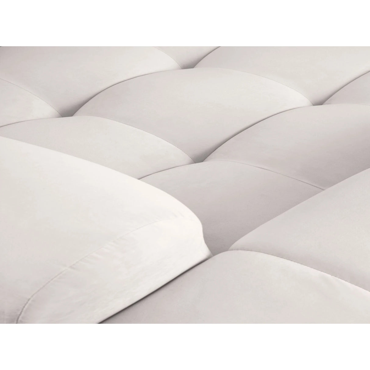 Kendal 4-Sitzer Ecksofa Links, mit Bezug aus Samt oder Strukturstoff, 256x173 cm – Bild 7