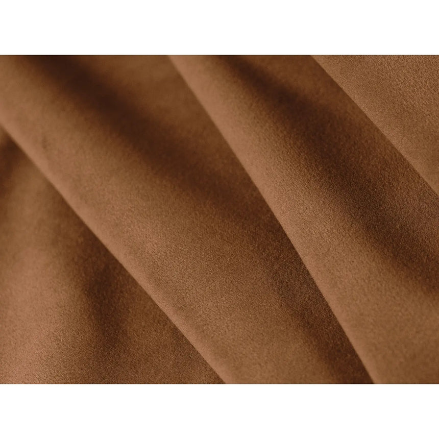 Kendal 6-Sitzer Ecksofa Links, mit Bezug aus Samt (Ma2286) in Camel, 332x231 cm – Bild 6