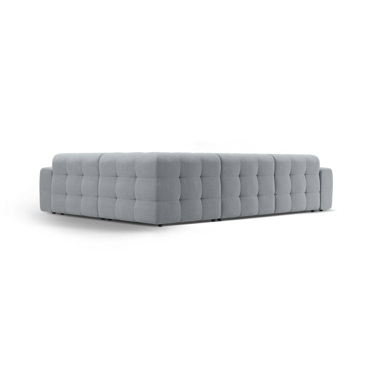 Kendal 6-Sitzer Ecksofa Rechts, mit Bezug aus Strukturierter Stoff (Ota10) in Platinum, 332x231 cm – Bild 5