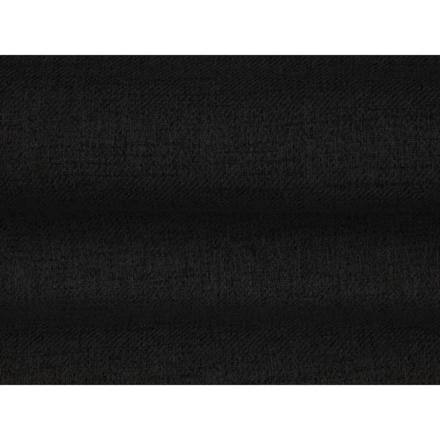 Mamaia 2-Sitzer Chaiselongue Linke Seite, Metallbeine Schwarz, mit Bezug aus Strukturierter Stoff (Nev100) in Schwarz, 185x102 cm – Bild 4