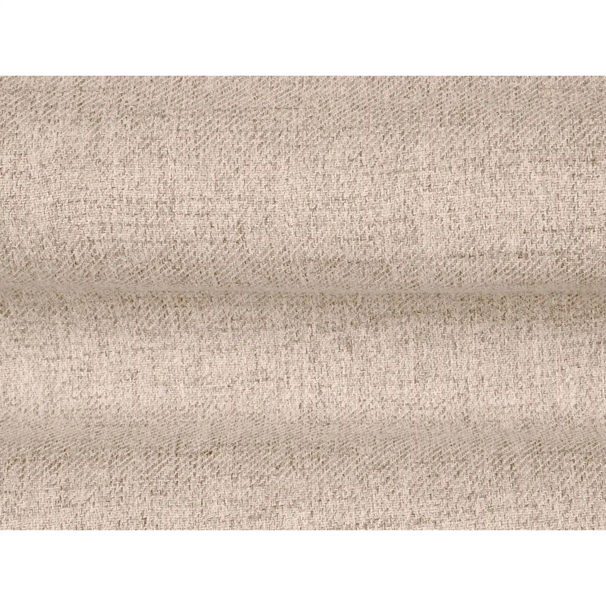 Mamaia Pouf, Metallbeine Schwarz, mit Bezug aus Strukturierter Stoff (Nev04) in Beige, 60x60 cm – Bild 4