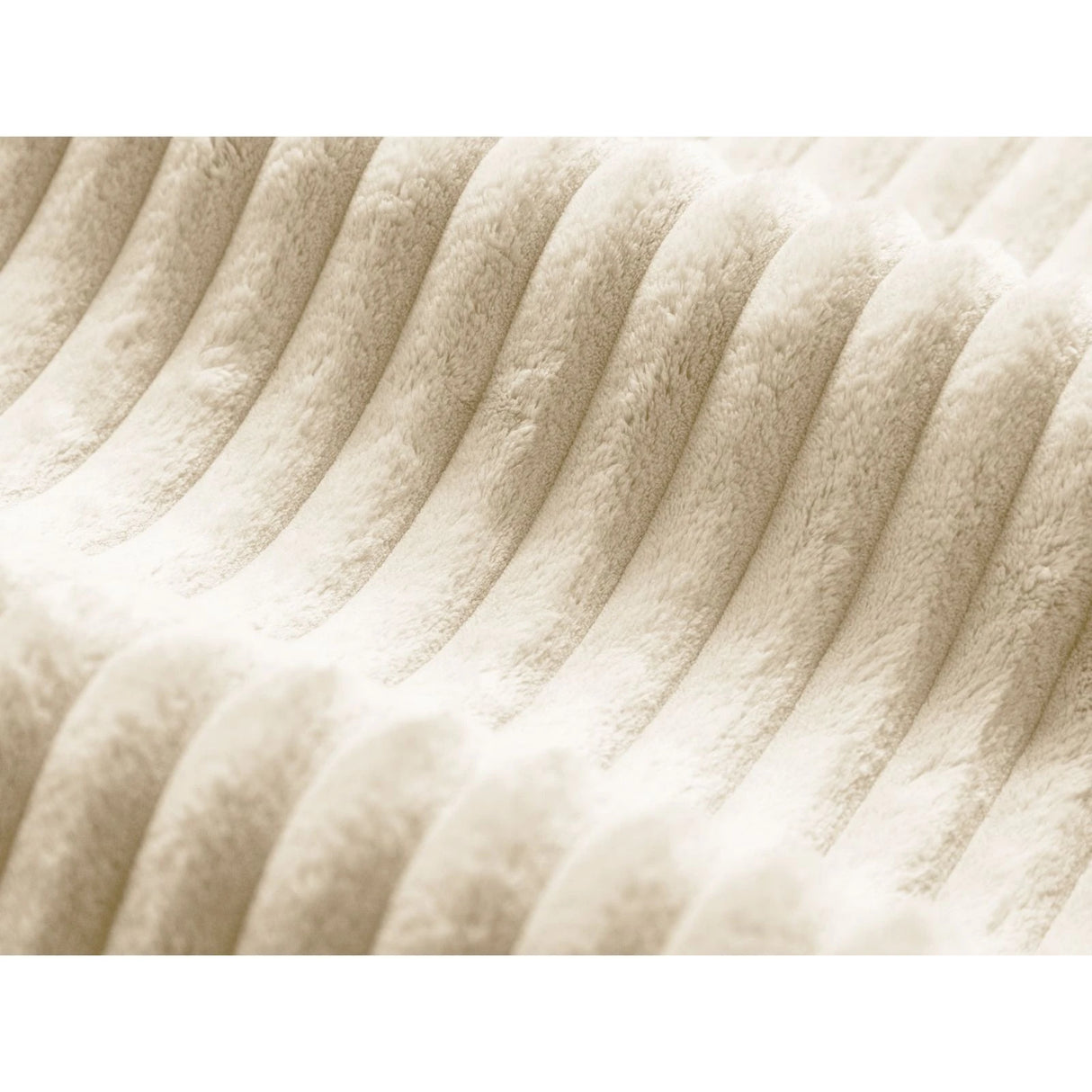 Martina modulares Panorama-Sofa, Links, mit Bezug aus Cord (Til03) in Leichtes Beige, 406x280 cm – Bild 5