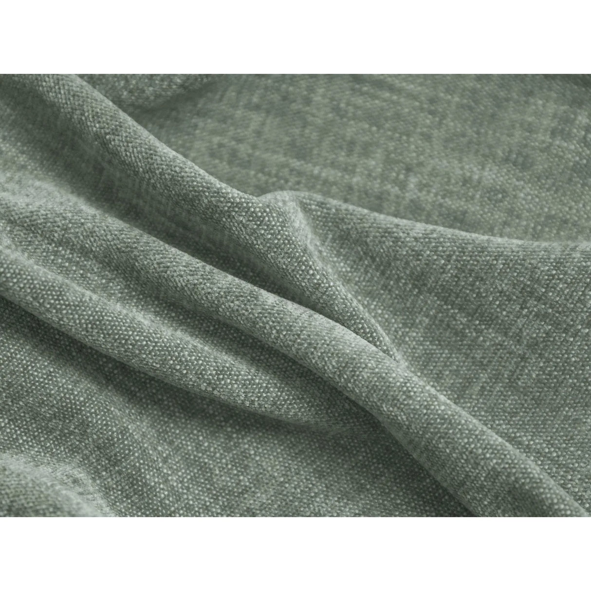 Martina modulares Panorama-Sofa, Rechts, mit Bezug aus Strukturierter Stoff (BoWaGreen) in Moss Green, 406x280 cm – Bild 5