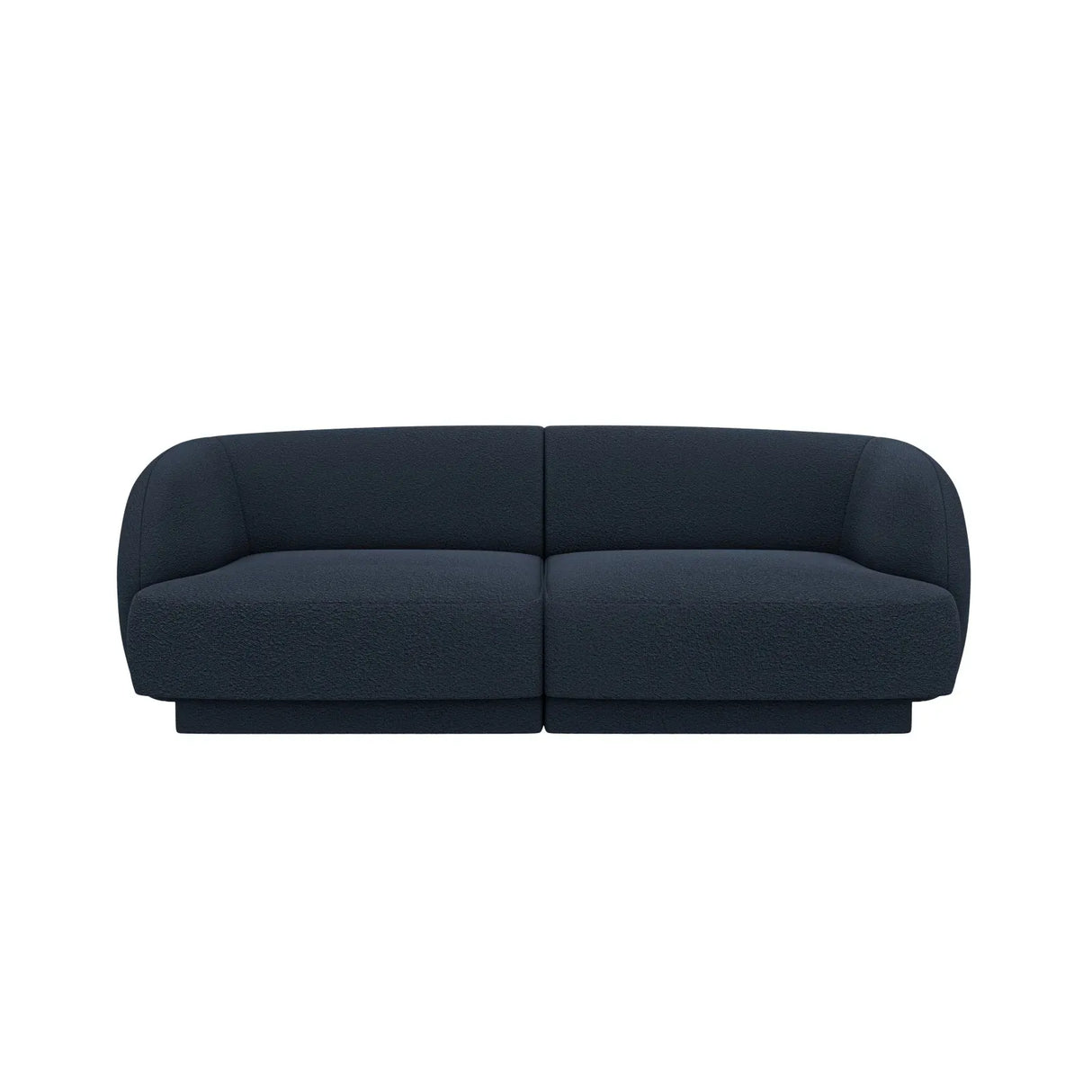 Miley 2-Sitzer Sofa mit Bezug aus Samt oder Boucle, 180x90 cm - ZEN ZONE Furniture