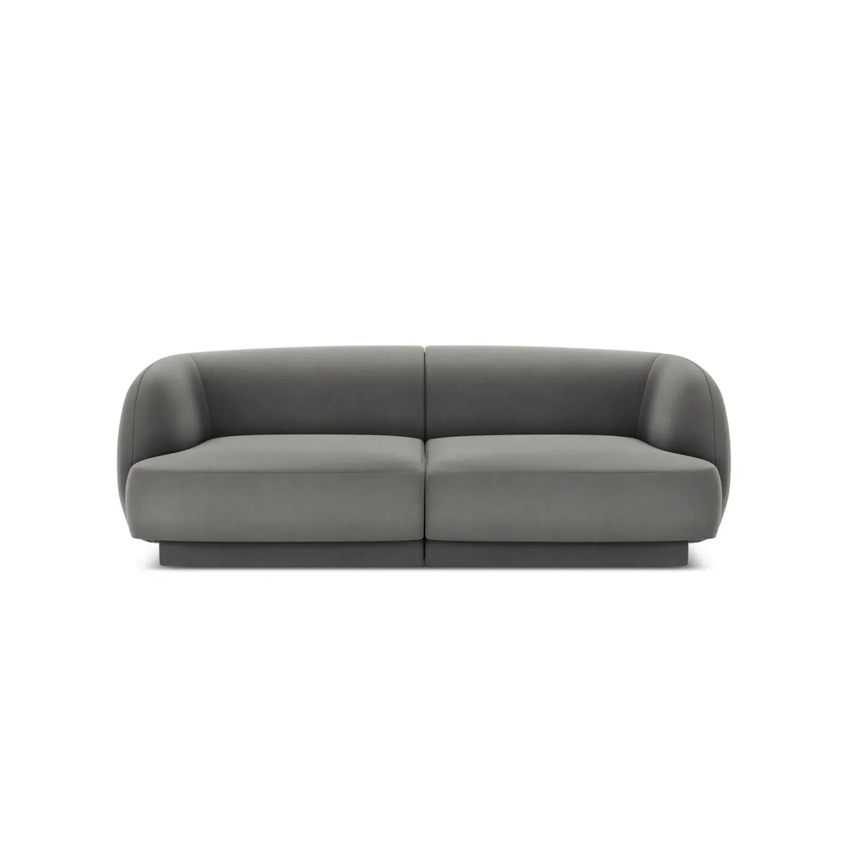Miley 2-Sitzer Sofa mit Bezug aus Samt oder Boucle, 180x90 cm - ZEN ZONE Furniture