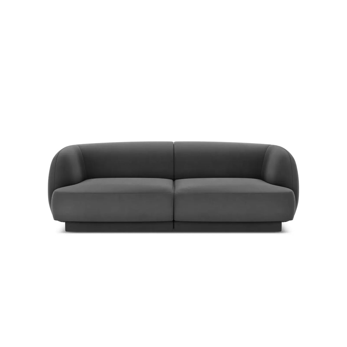 Miley 2-Sitzer Sofa mit Bezug aus Samt oder Boucle, 180x90 cm - ZEN ZONE Furniture