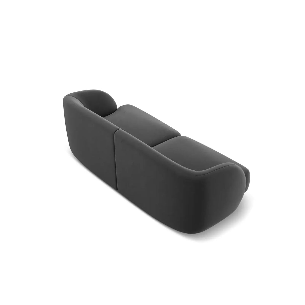 Miley 2-Sitzer Sofa mit Bezug aus Samt oder Boucle, 180x90 cm - ZEN ZONE Furniture