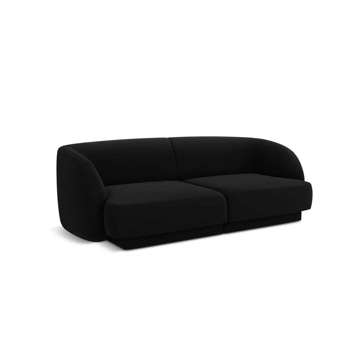 Miley 2-Sitzer Sofa mit Bezug aus Samt oder Boucle, 180x90 cm - ZEN ZONE Furniture