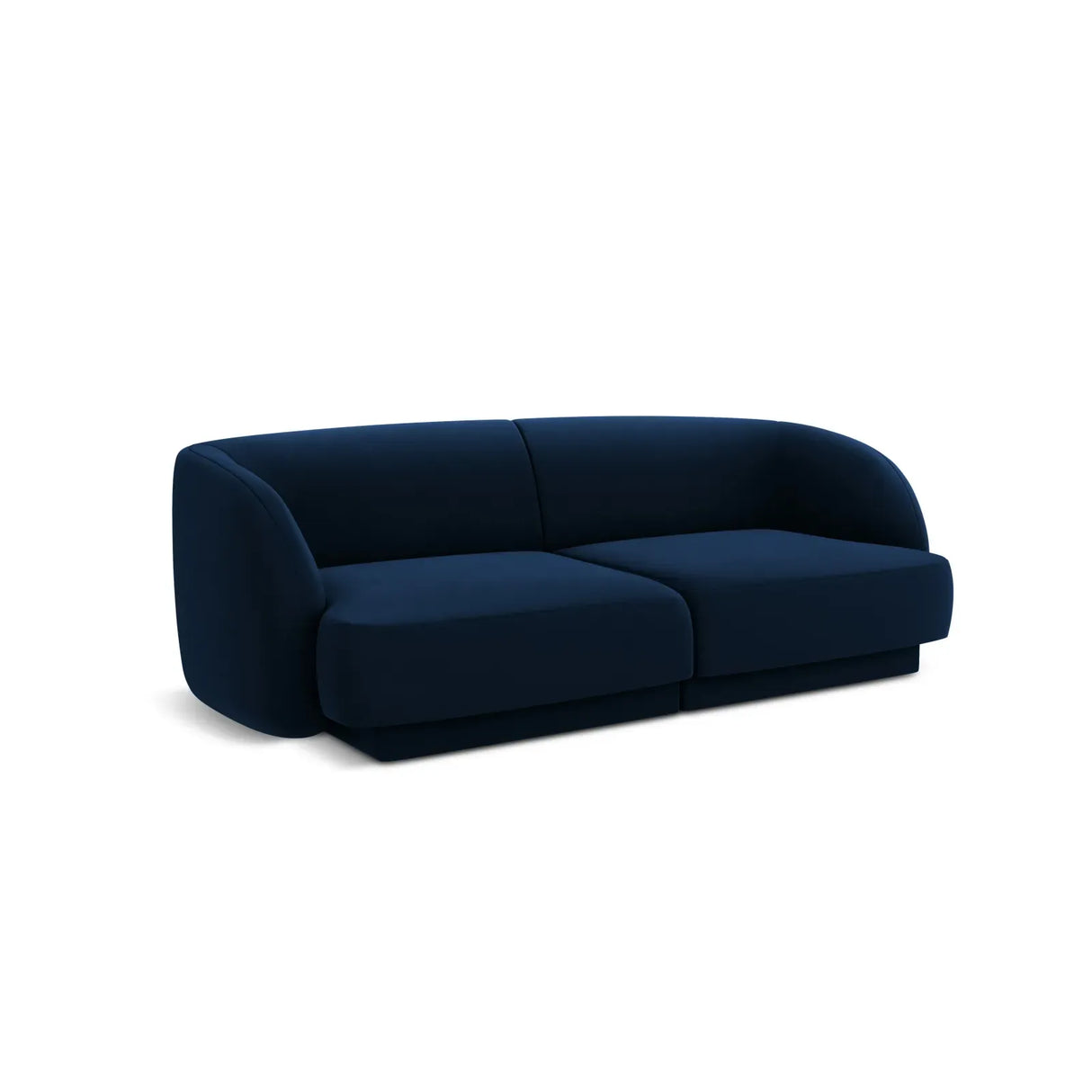 Miley 2-Sitzer Sofa mit Bezug aus Samt oder Boucle, 180x90 cm - ZEN ZONE Furniture