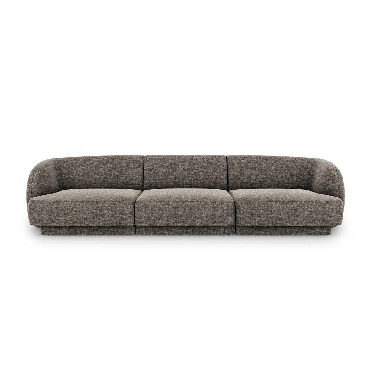 Miley 3-Sitzer Sofa mit Bezug aus Chenille, 255x90 cm - ZEN ZONE Furniture