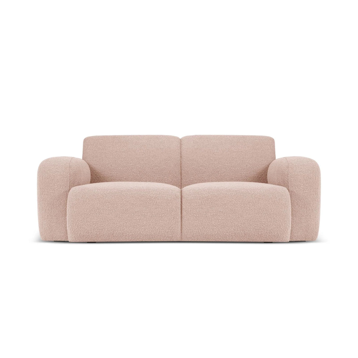 Molino 2-Sitzer Sofa mit Bezug aus Boucle (Bal2072) in Powder Pink, 170x95 cm – Bild 1