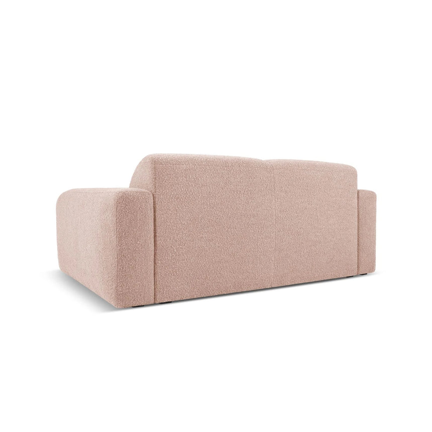Molino 2-Sitzer Sofa mit Bezug aus Boucle (Bal2072) in Powder Pink, 170x95 cm – Bild 4