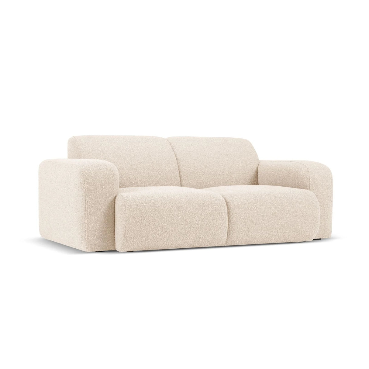 Molino 2-Sitzer Sofa mit Bezug aus Boucle (Bal2074) in Beige, 170x95 cm – Bild 3